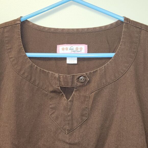 Koi by Kathy Peterson Scub Top S - Picture 2 of 7